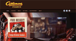 Desktop Screenshot of cattlemens.com