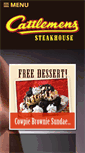 Mobile Screenshot of cattlemens.com